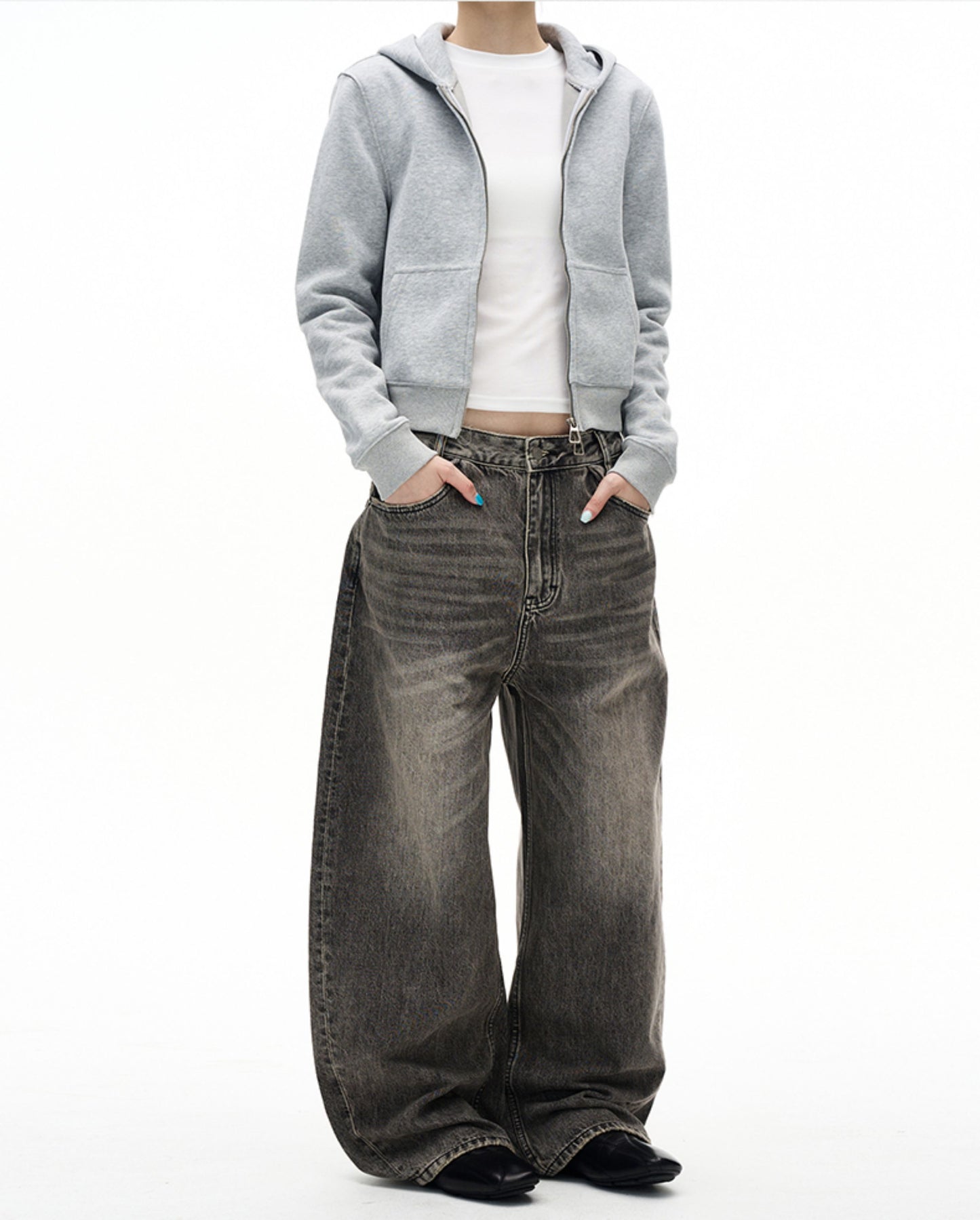 Retro-Washed Old Smitter Jeans