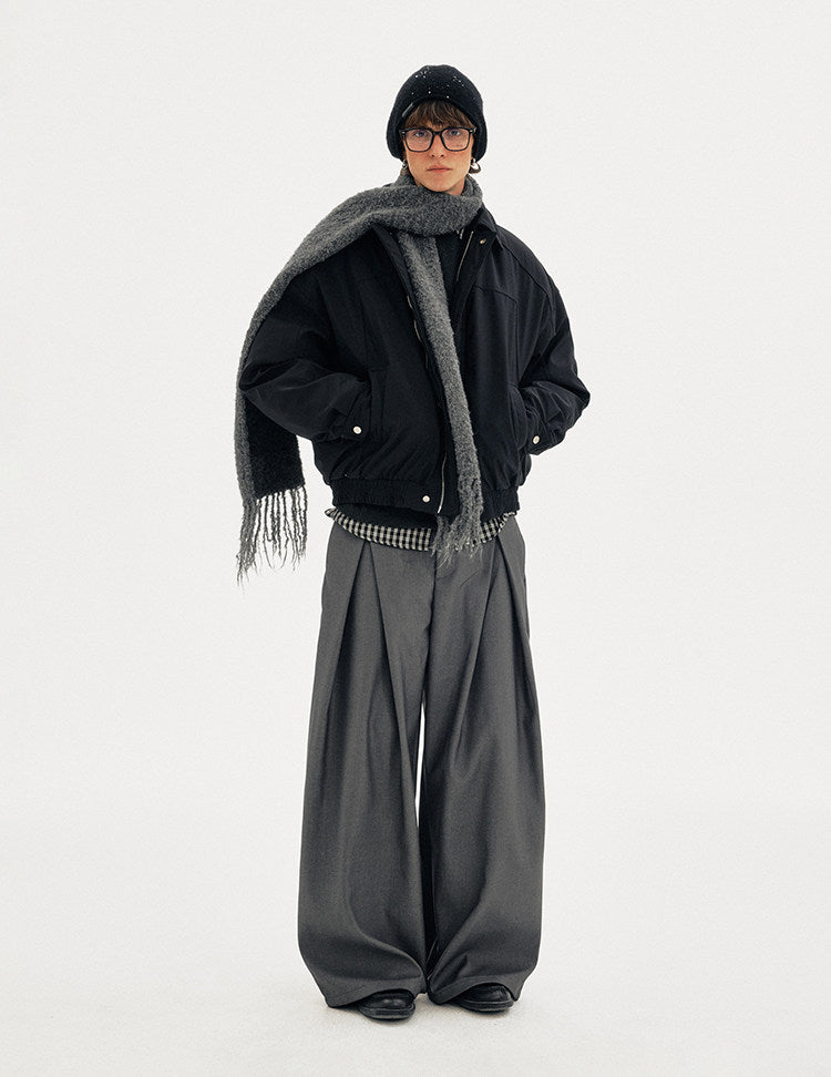 Deconstructed White Duck Down Jacket