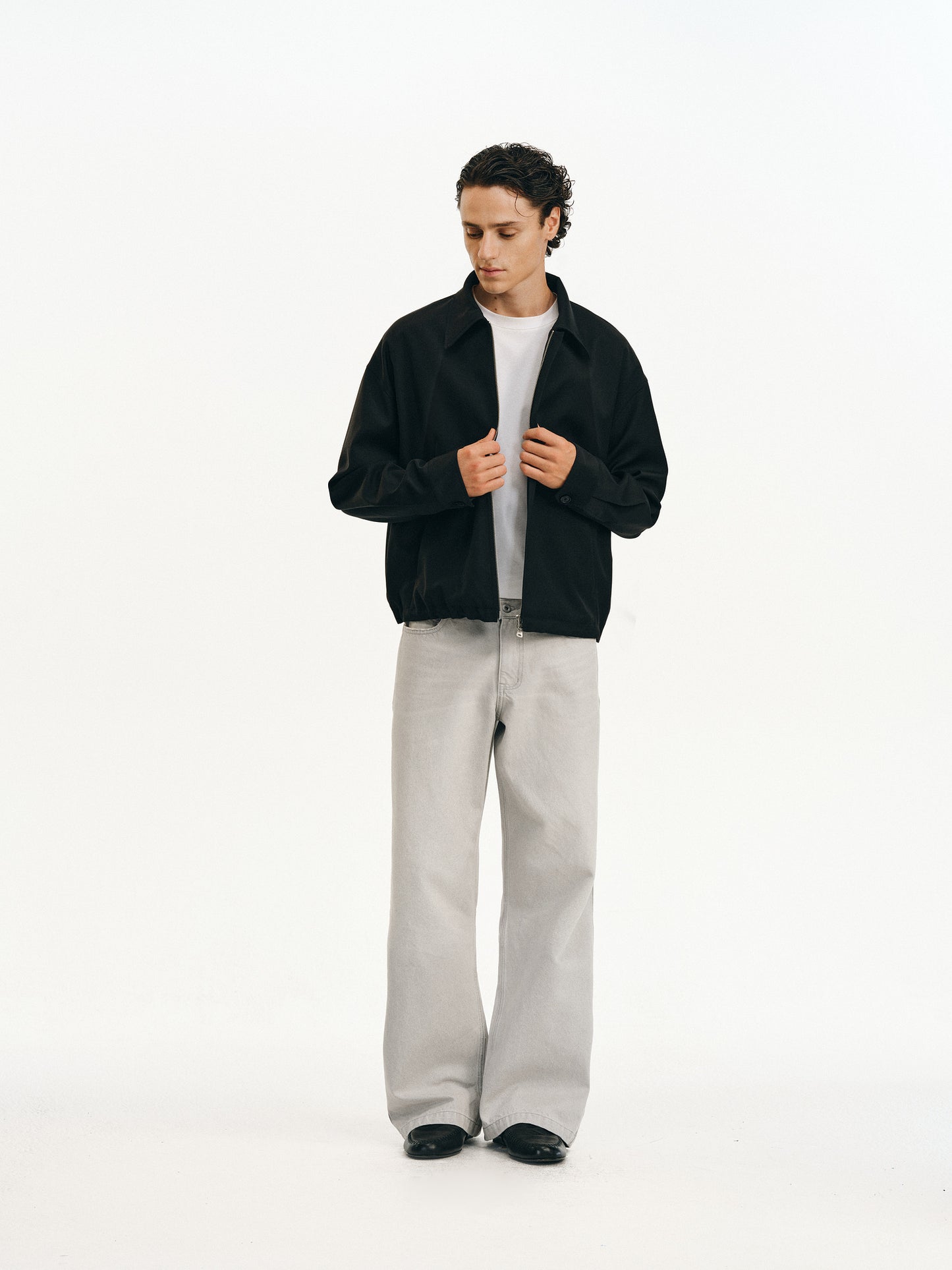 슬래시 포켓 자켓