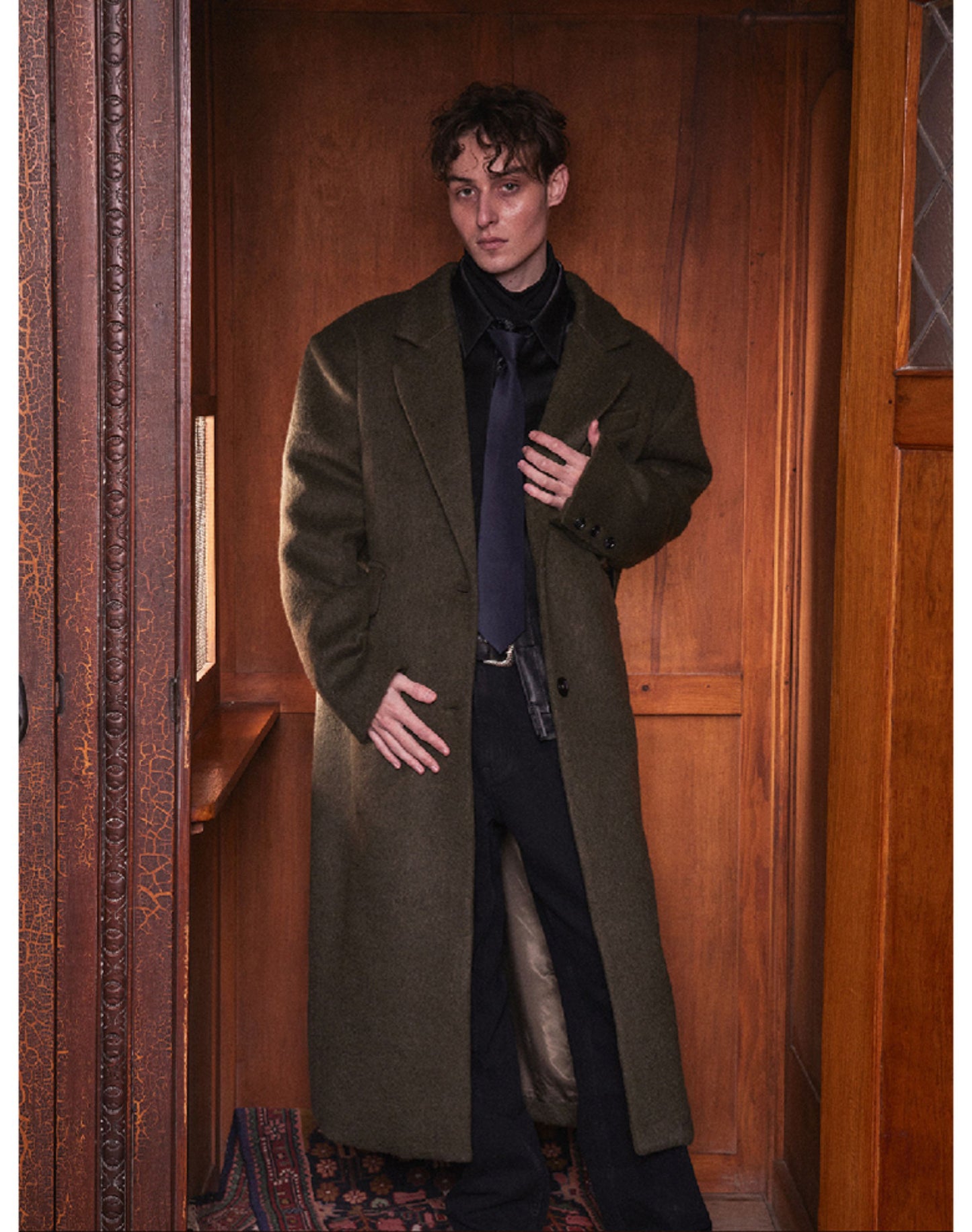 Original Silhouette Wool Long Coat