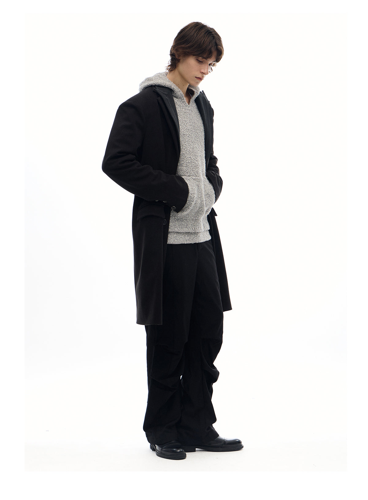 Wool Terry Yarn Parka