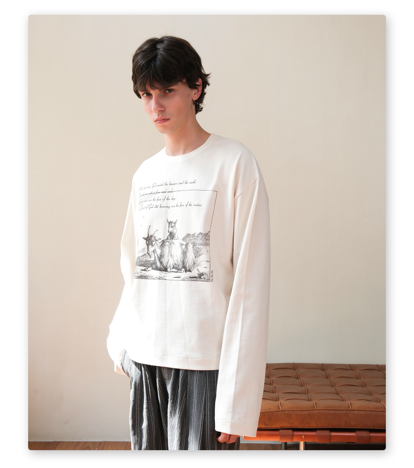 Single-Stitch Printed T-Shirt