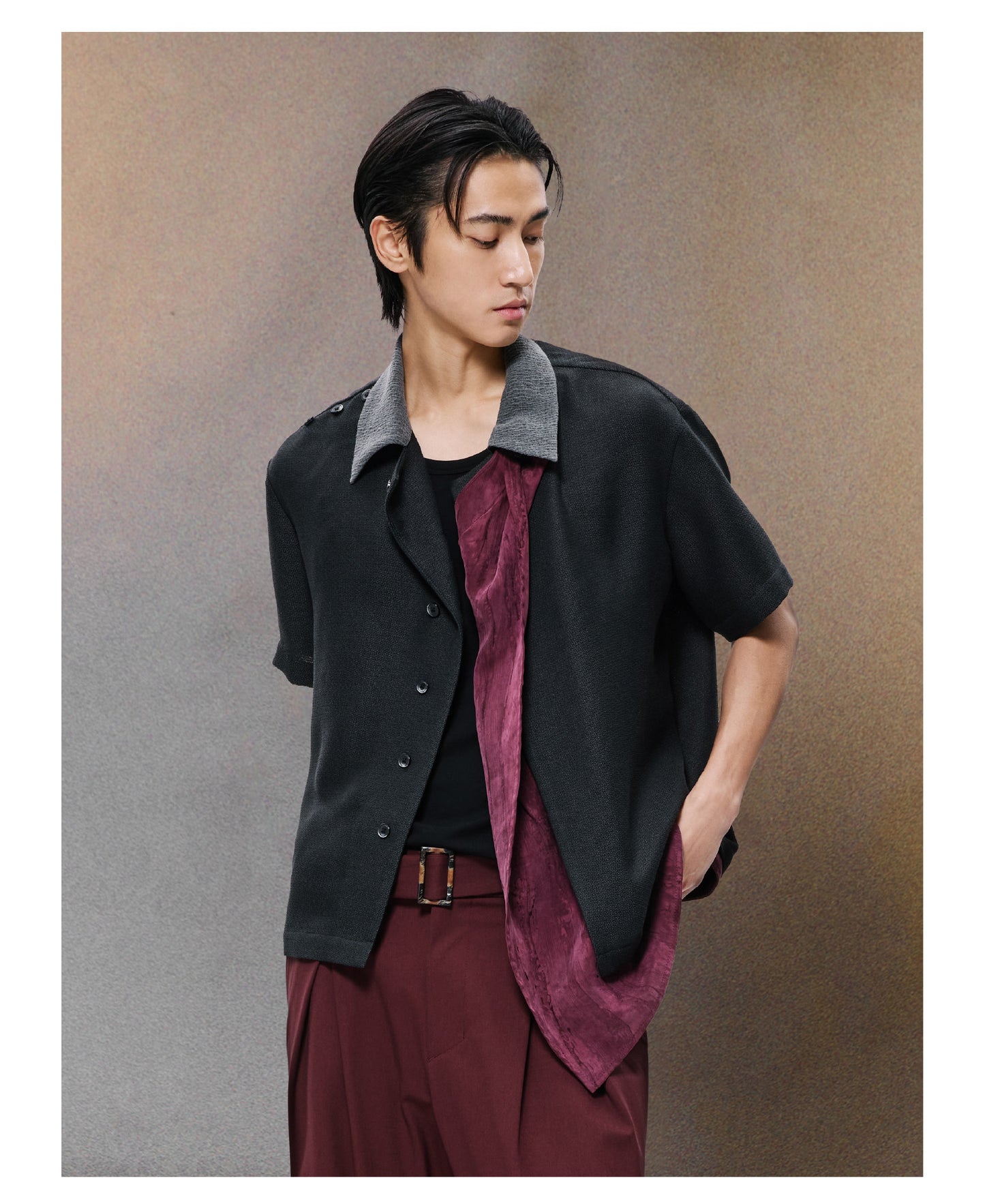 Color-Blocked Shirts in a Variety of Designs