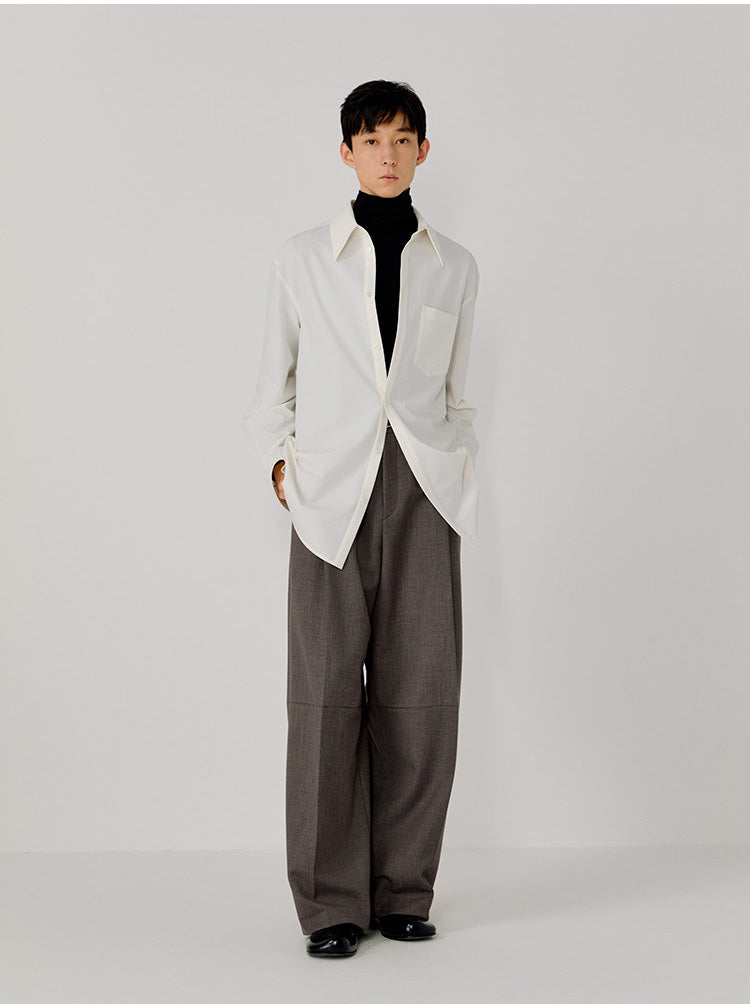 Wide Sleeve Loose Fit Shirt