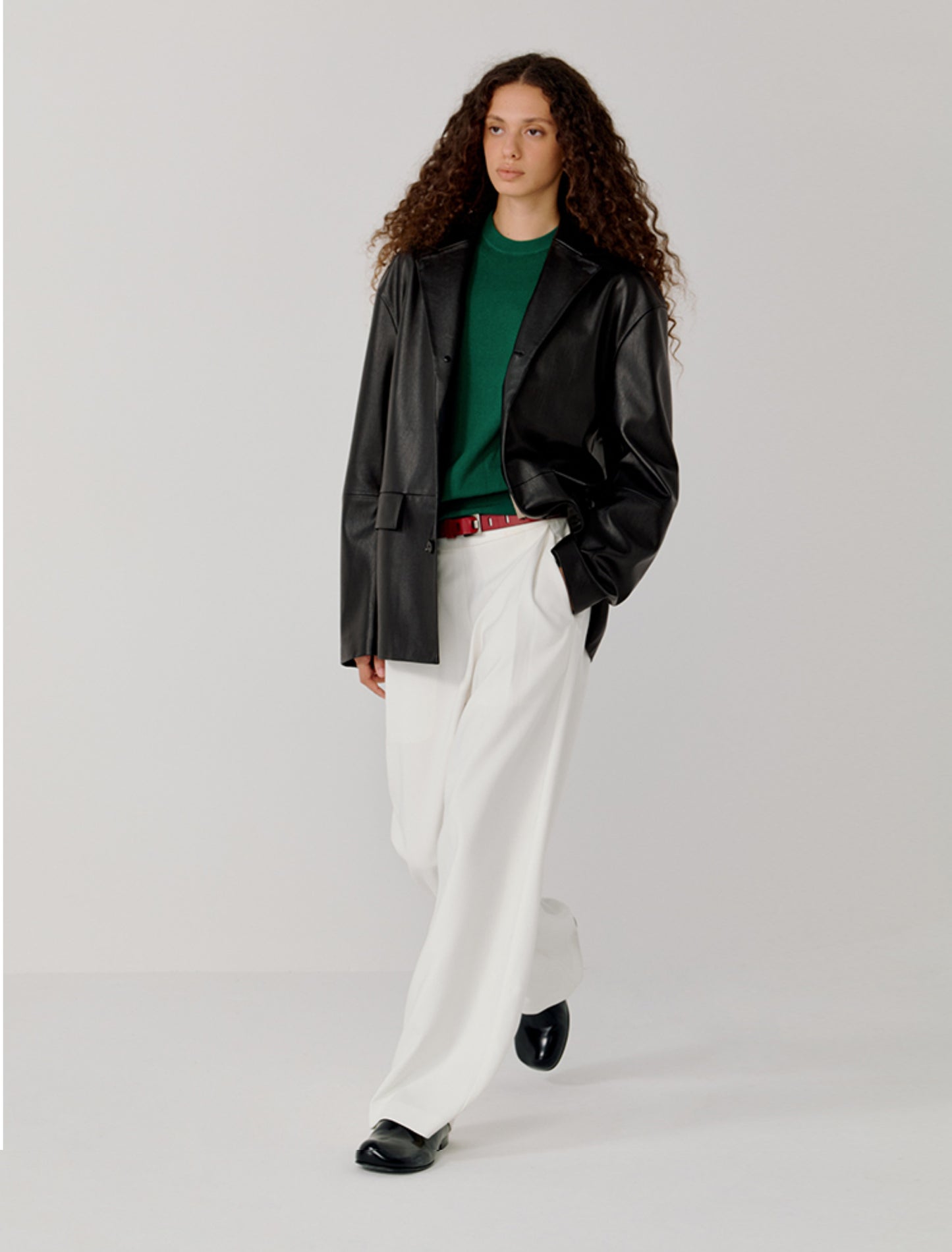 Vintage Eco Leather Jacket