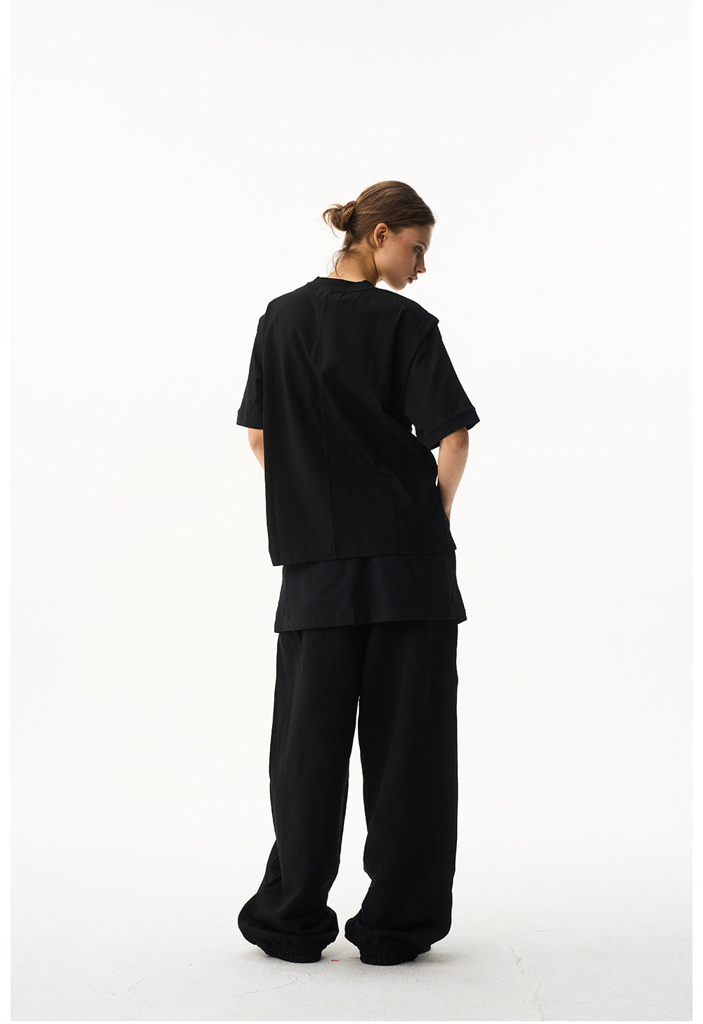 Faux Two-Piece Sweatpants