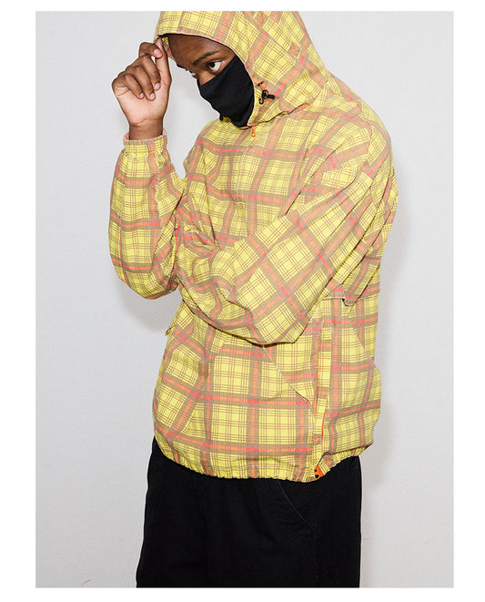 Half-Zip Hooded Jacket