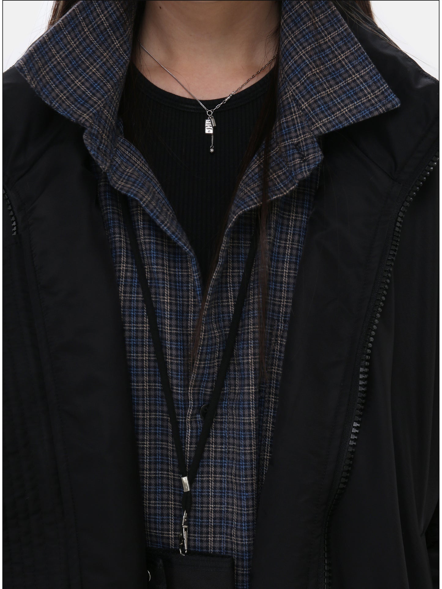 Loose Casual Check Shirt