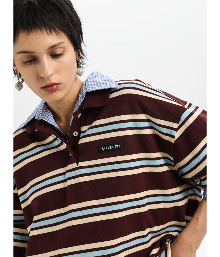 Retro College Polo Shirt