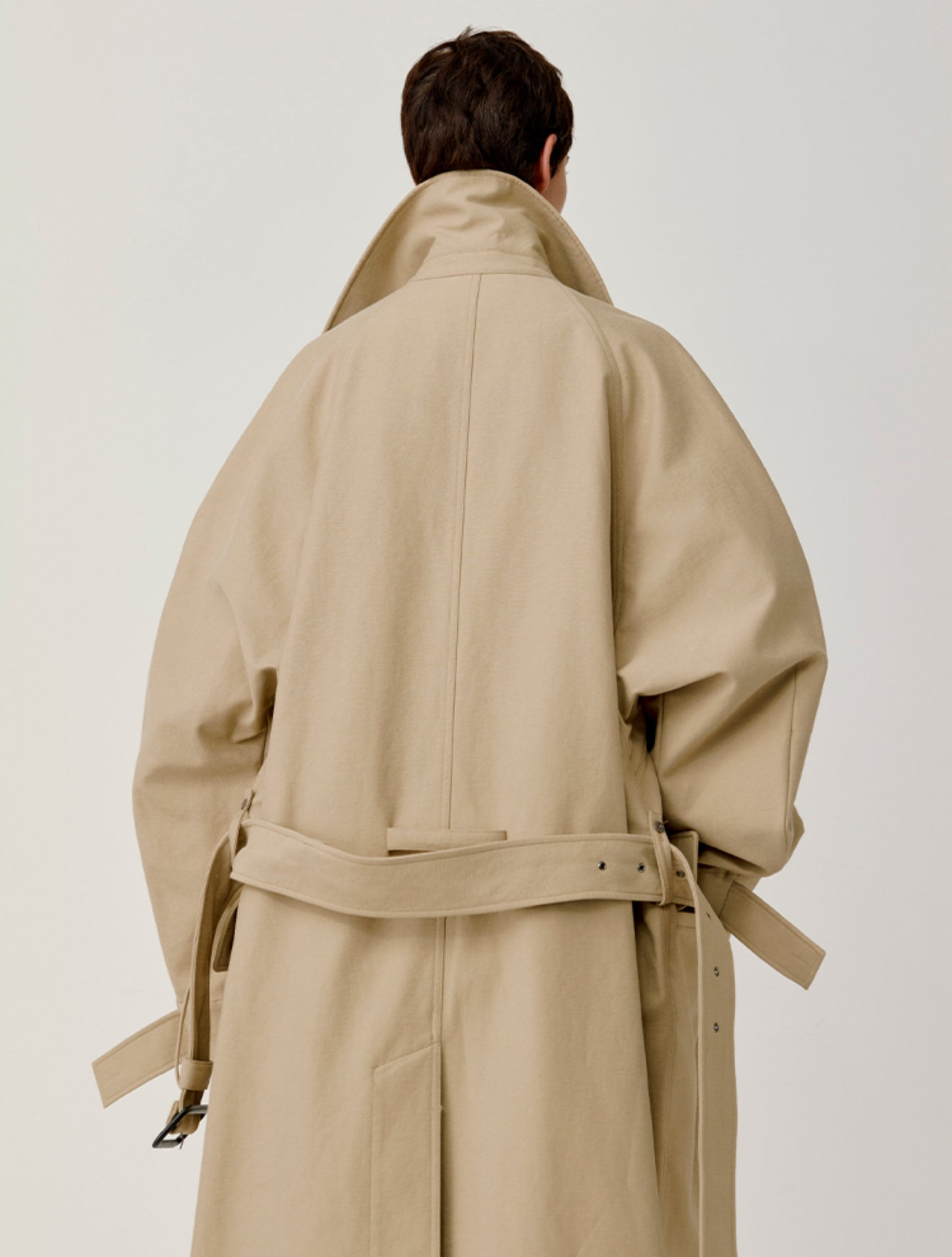 Oversized trench coat