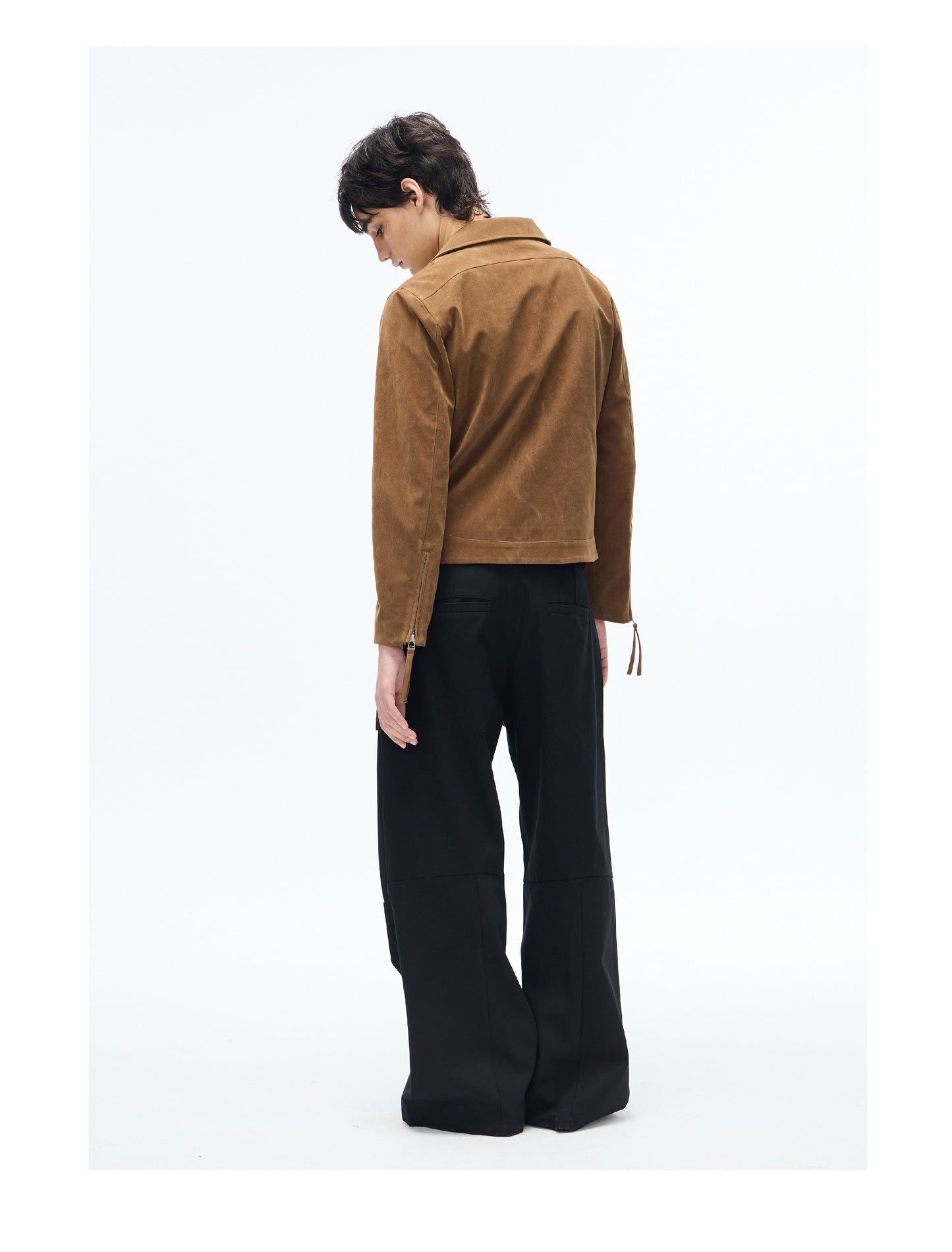 Vintage Suede Short Jacket