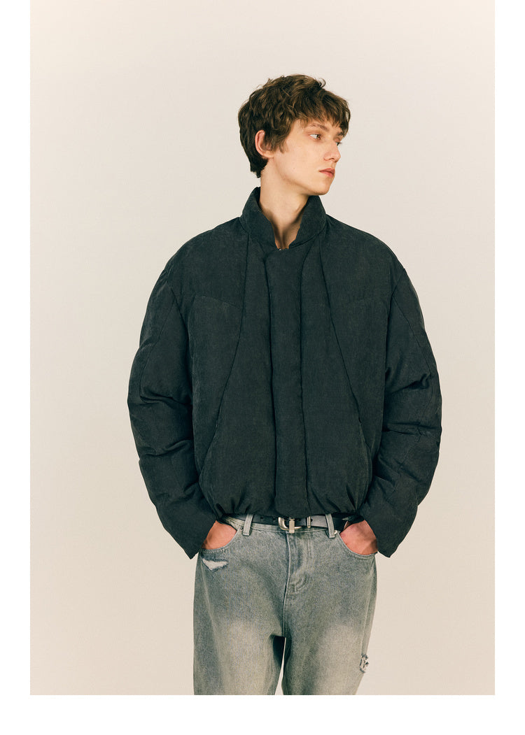 Raised quilted jacket