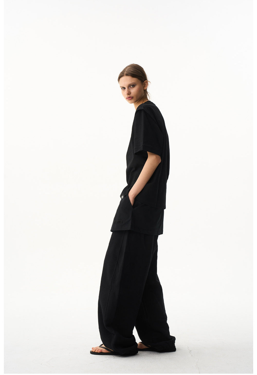 Faux Two-Piece Sweatpants