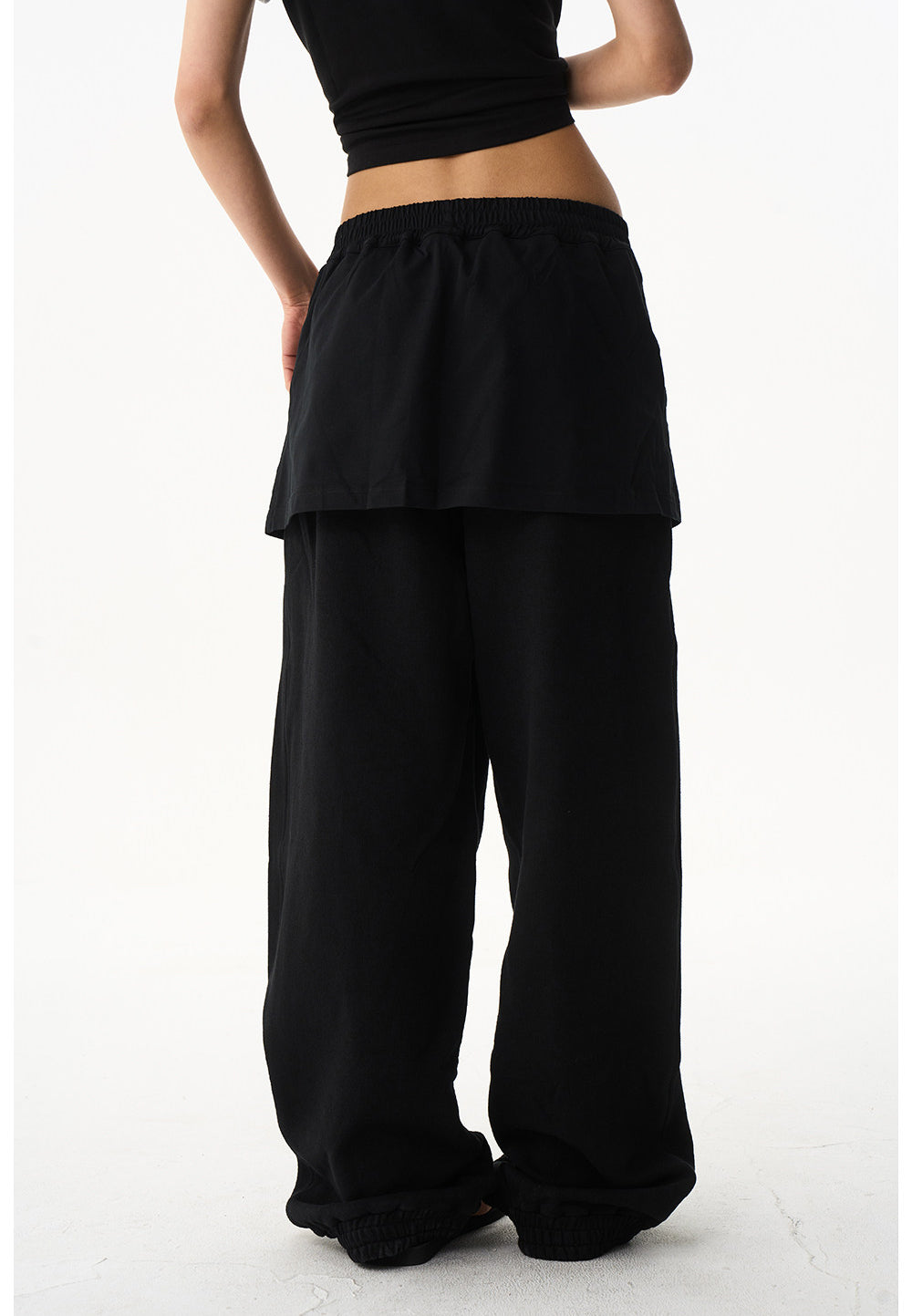 Faux Two-Piece Sweatpants