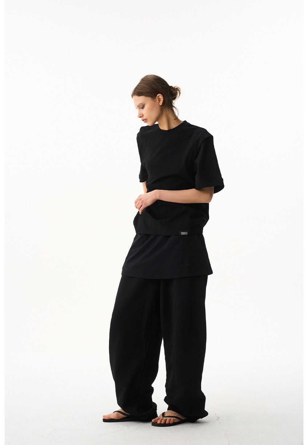 Faux Two-Piece Sweatpants