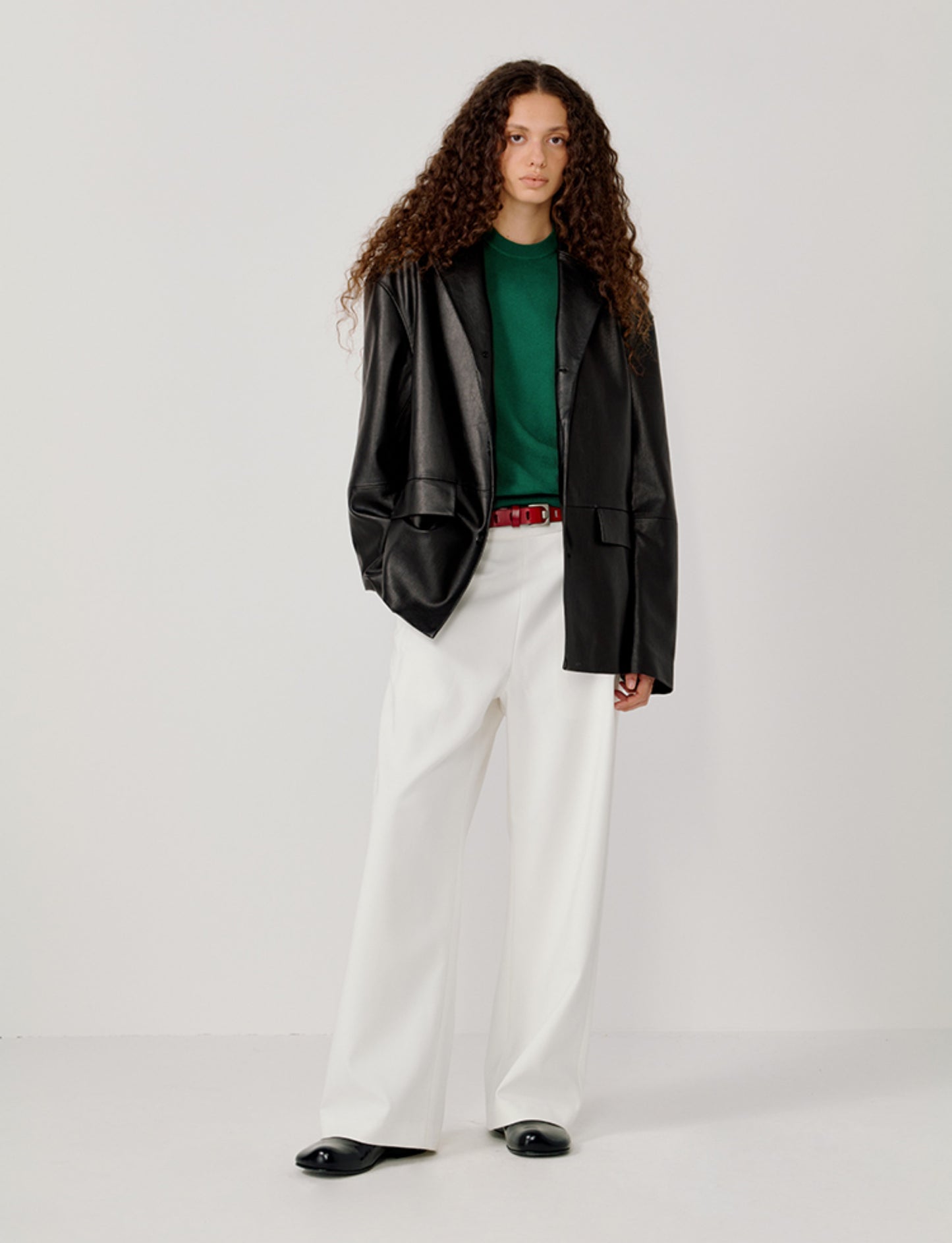 Vintage Eco Leather Jacket