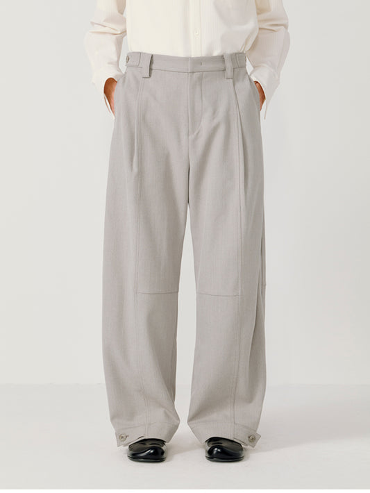 Three-Dimensional Construction Casual Pants