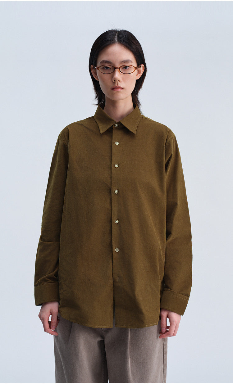 Retro Corduroy Shirt