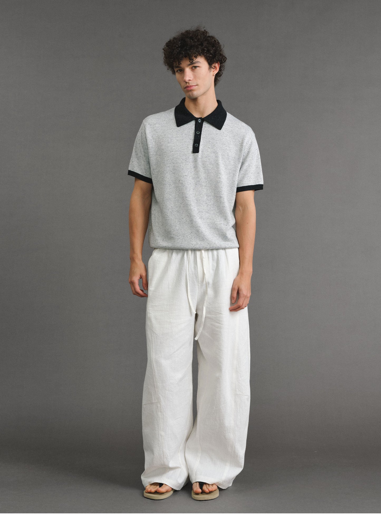 Color-block Polo Shirt