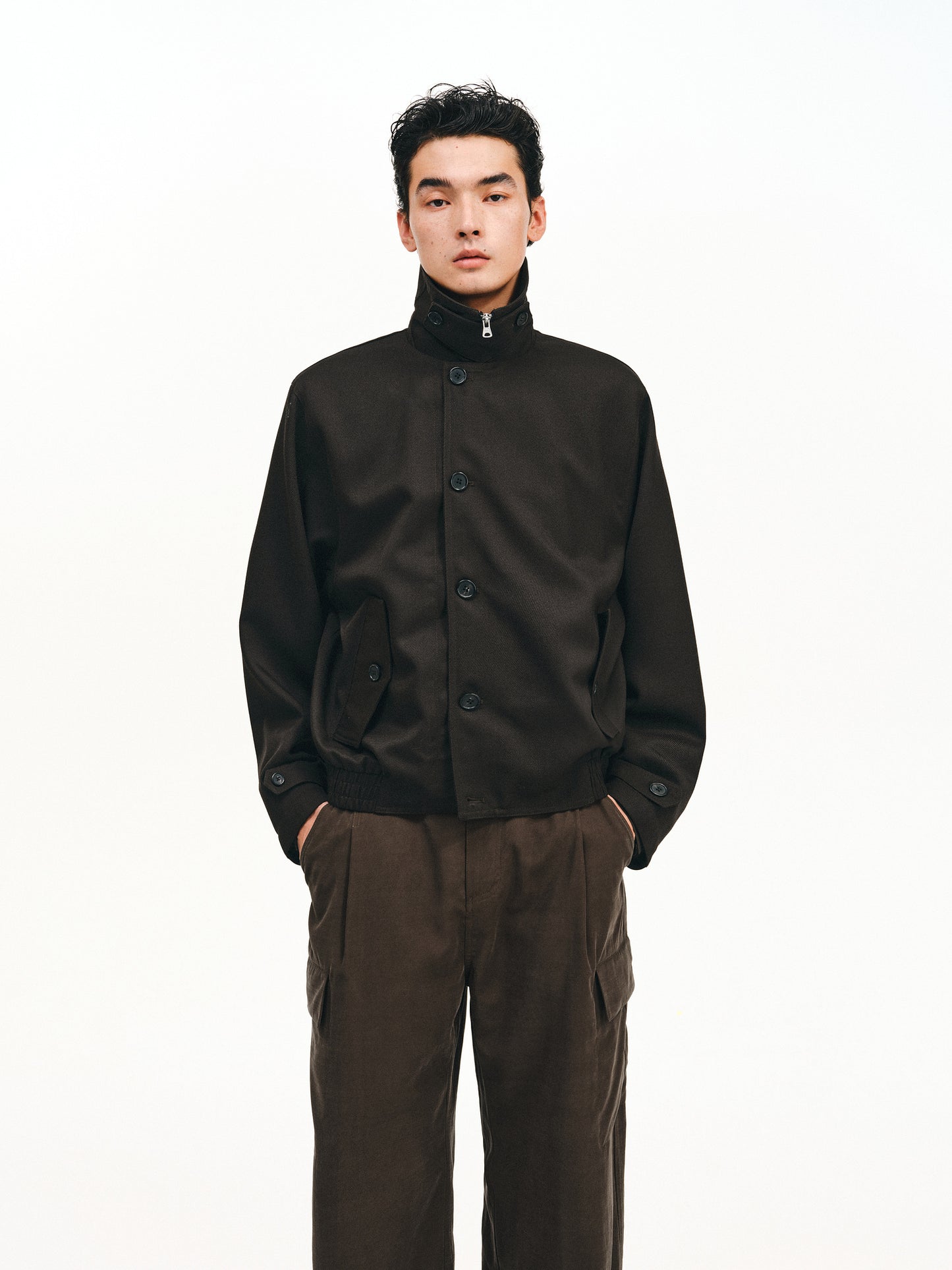 Double-breasted jacket