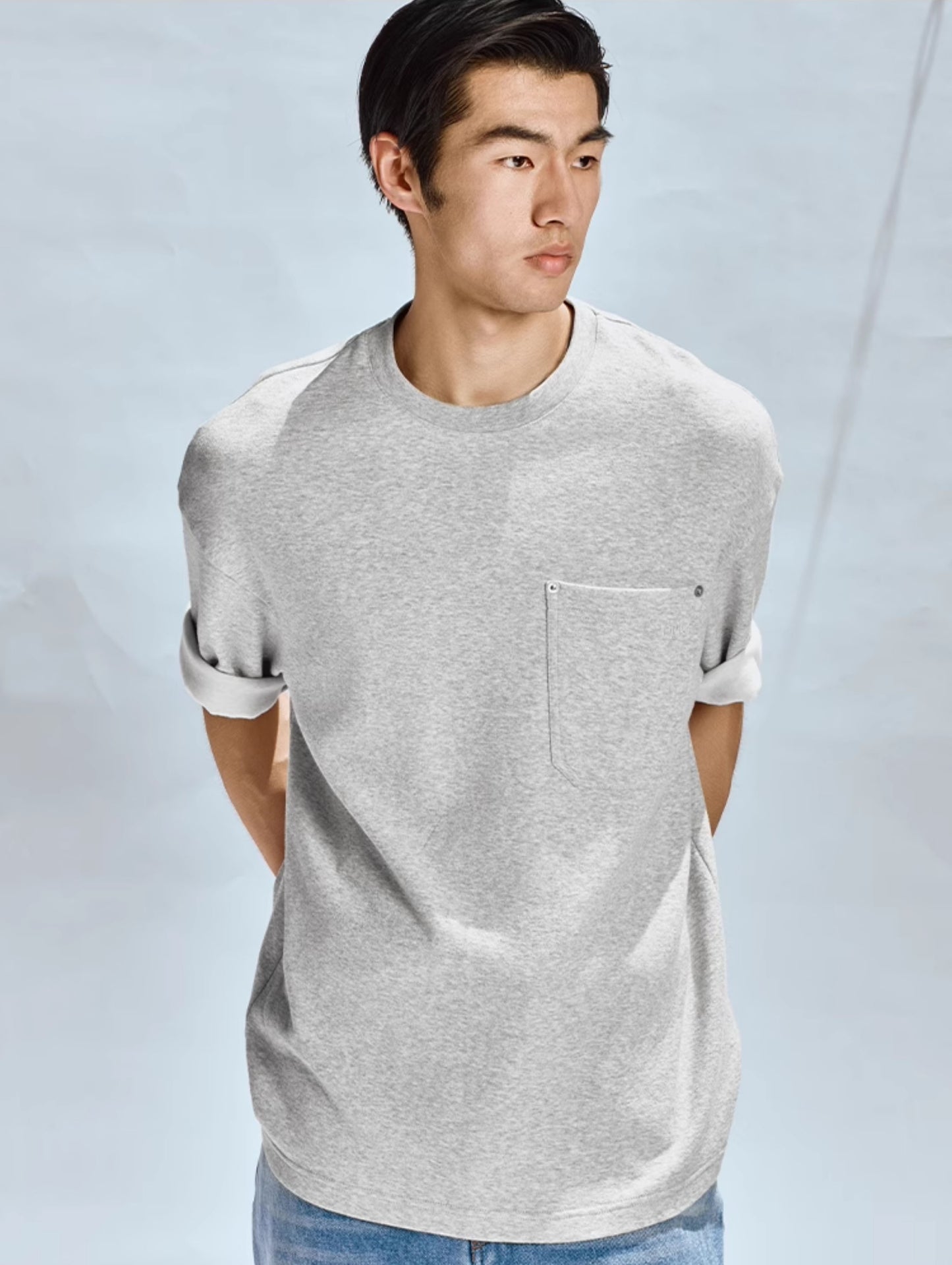 Unisex 패치 포켓 T-shirt