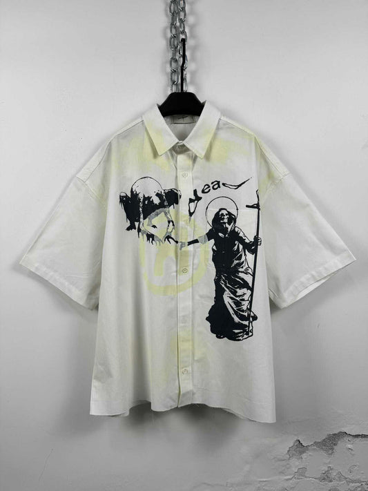 Pure cotton printed shirt