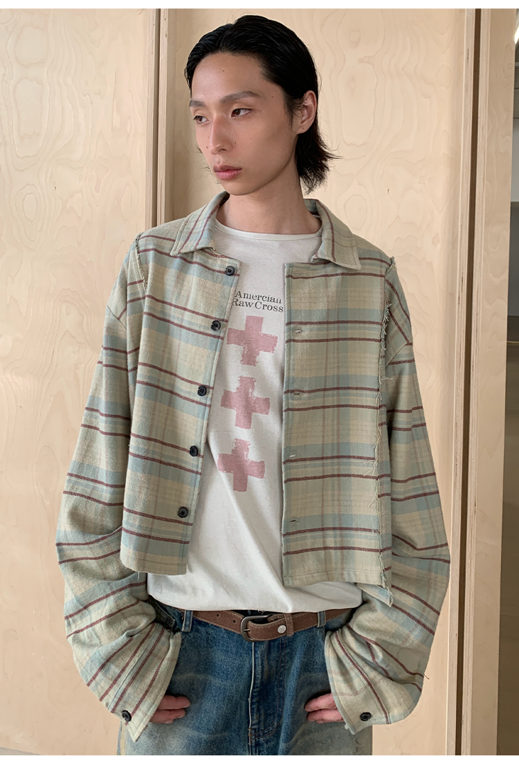 Box cut silhouette shirt