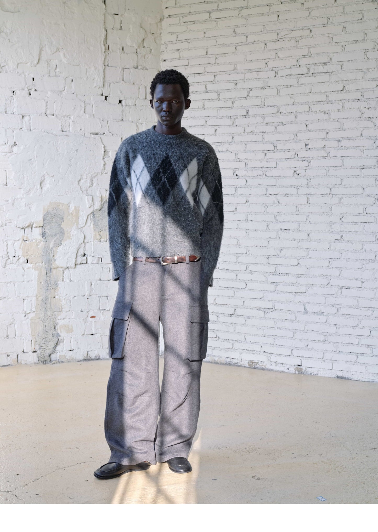 Wool-Blend Work Pants