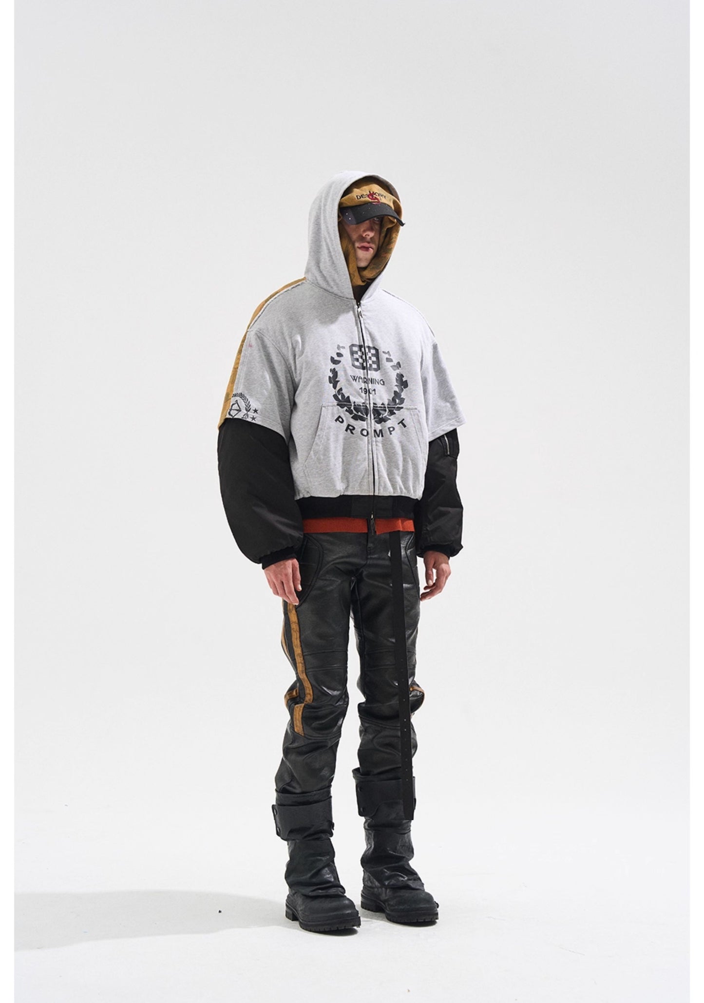 Faux Two-Piece Jacket