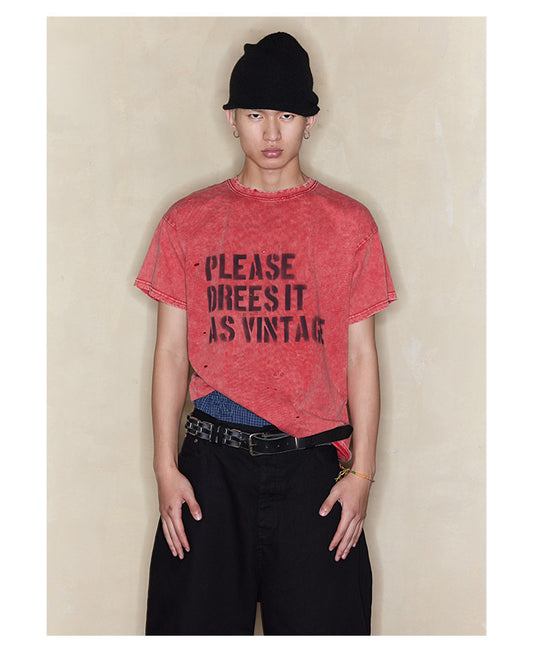 Slogan Print T-Shirt