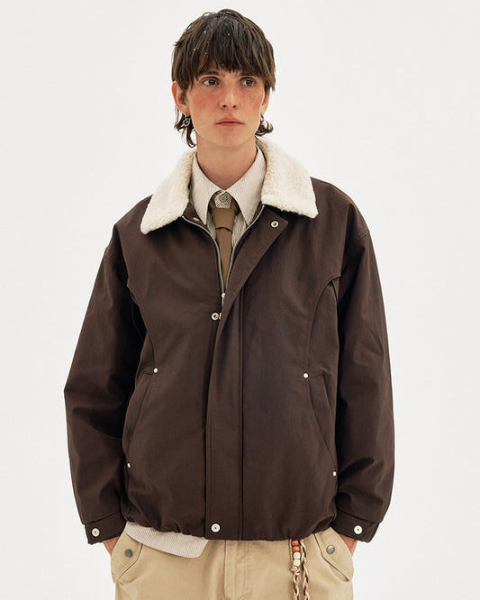 Unisex Retro-Style Casual Down Jacket