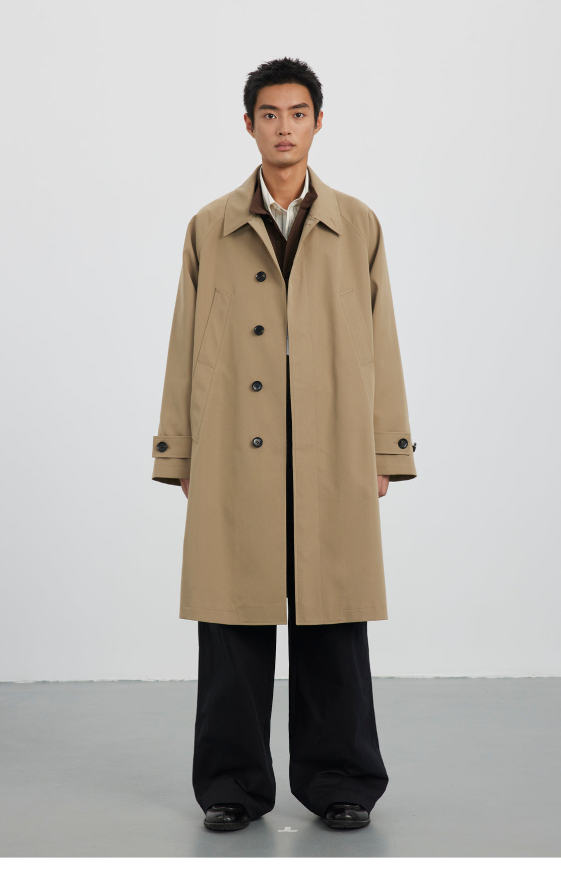 High-end mid-length coat