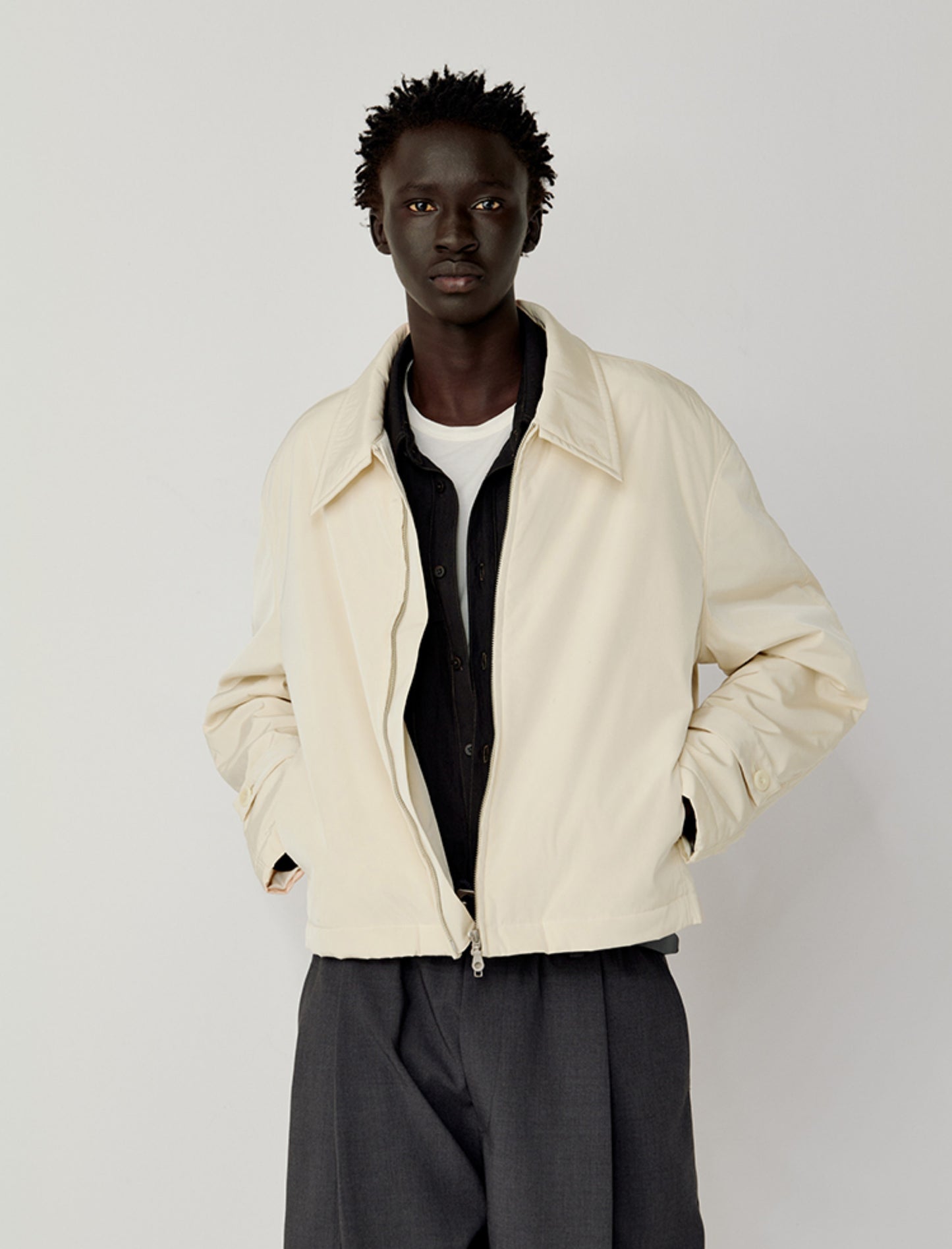 Double-Zipper Lightweight Jacket