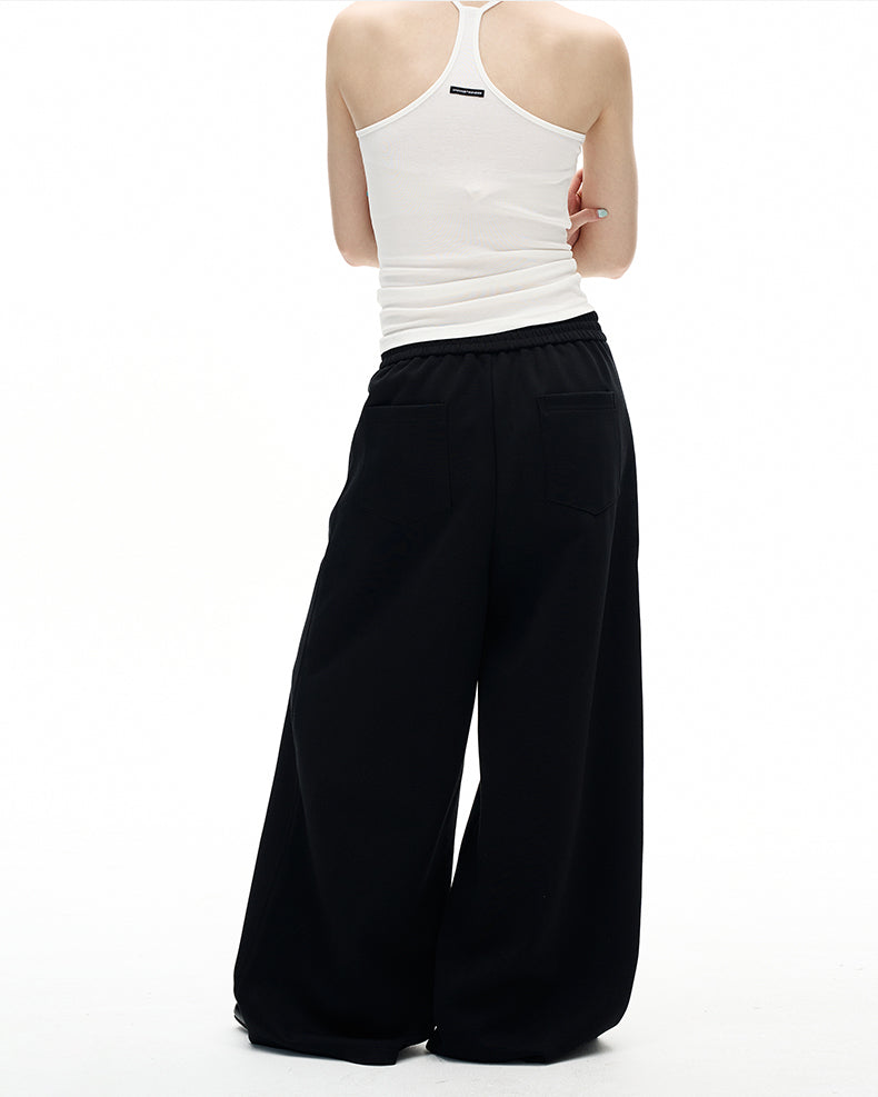 Drape Wide Leg Sweatpants
