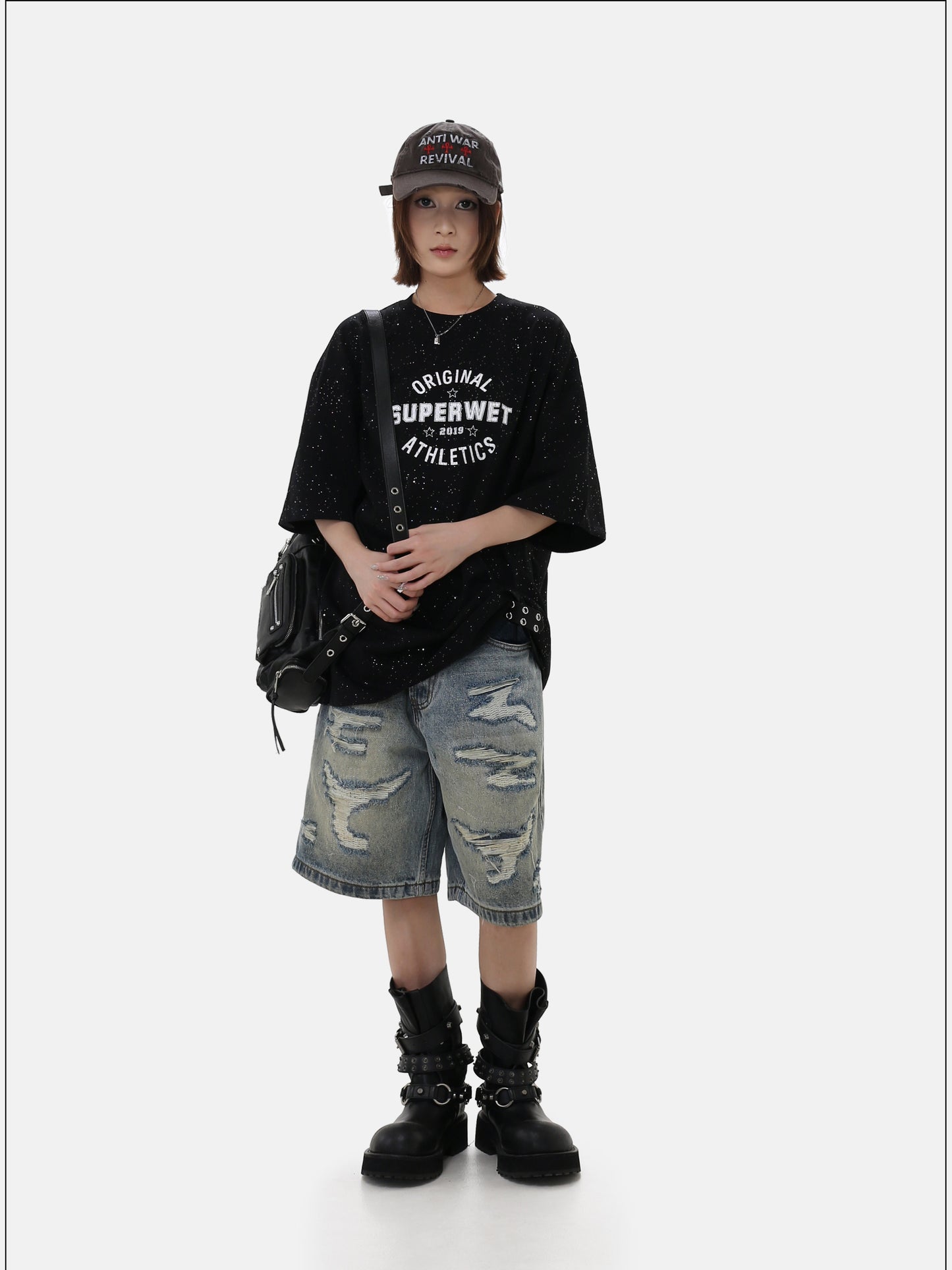 Casual Sequin-Print T-Shirt