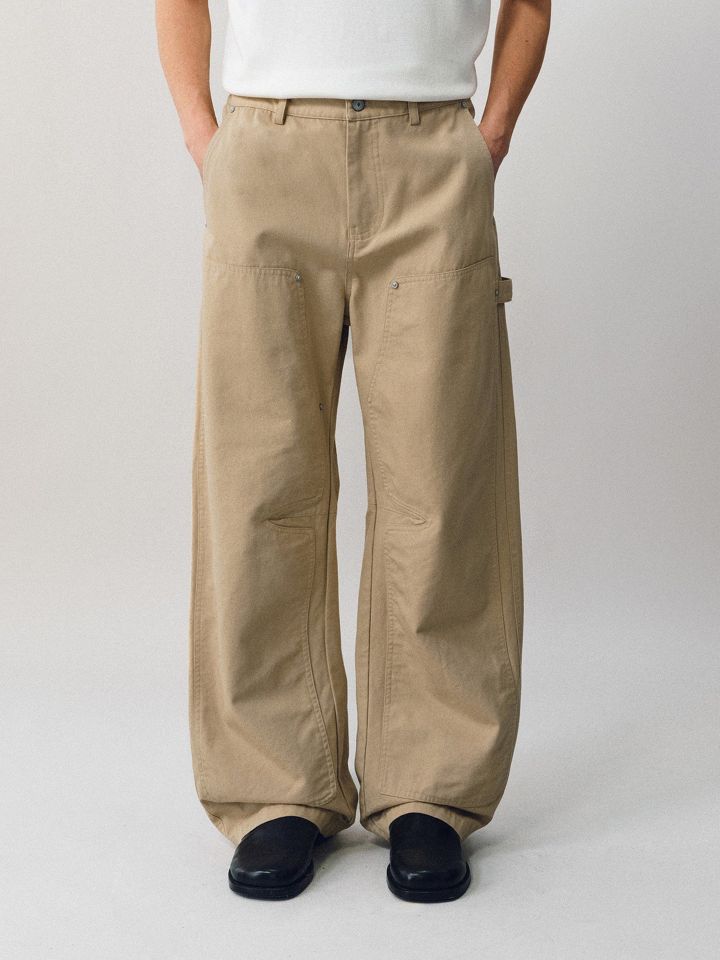 Curved-Blade Work Pants