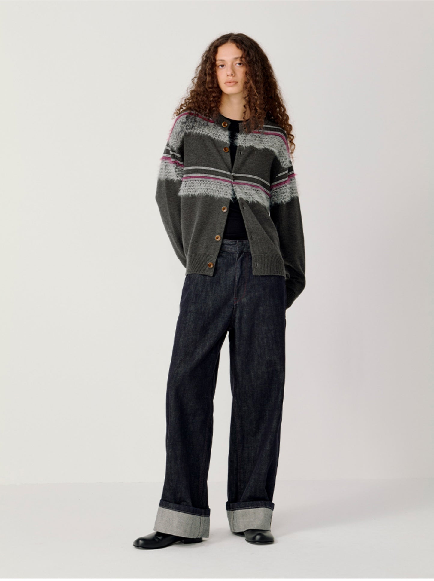 Straight Wide-Leg Jeans