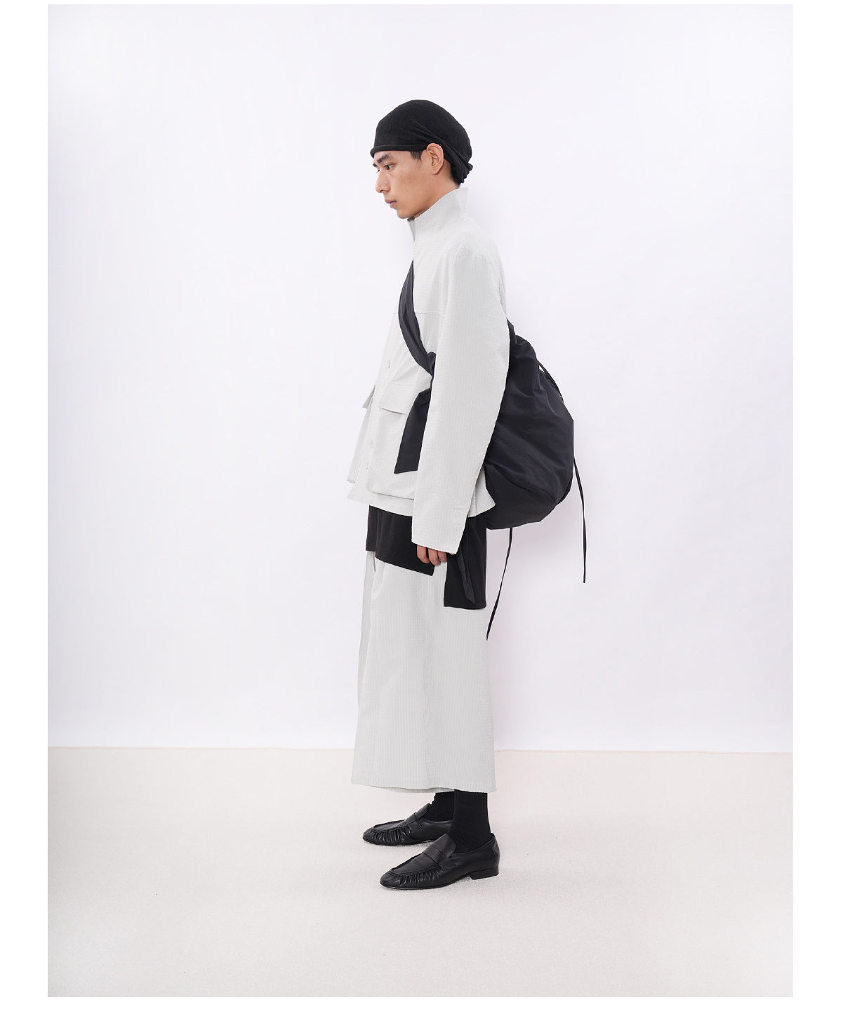 Oversized Jacket with 3D Pockets