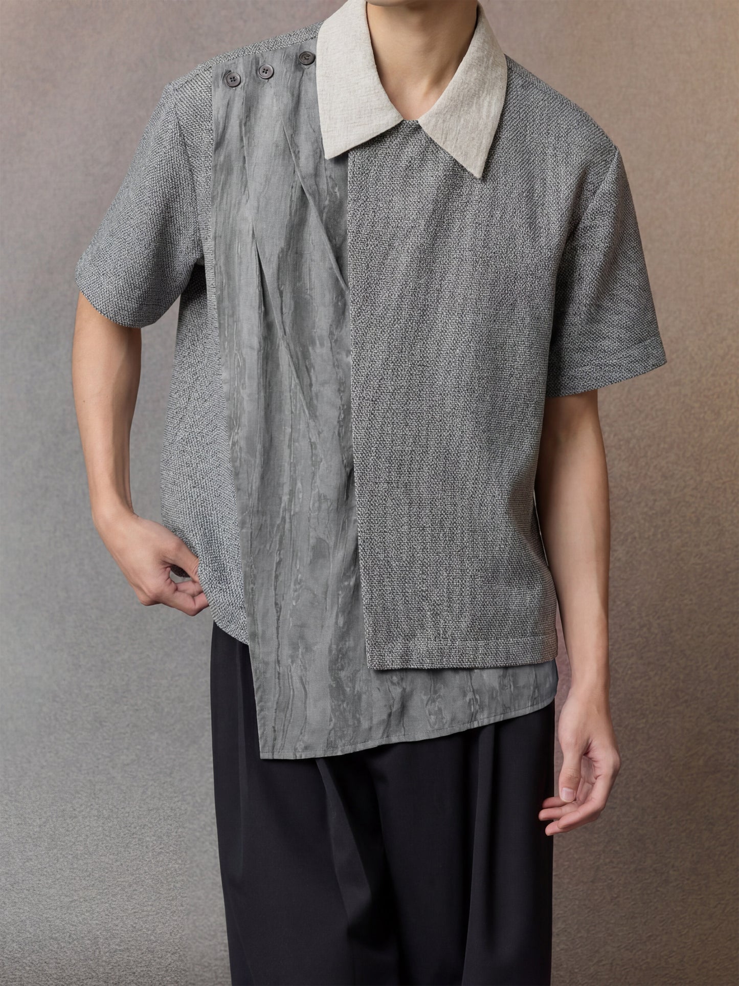 Color-Blocked Shirts in a Variety of Designs