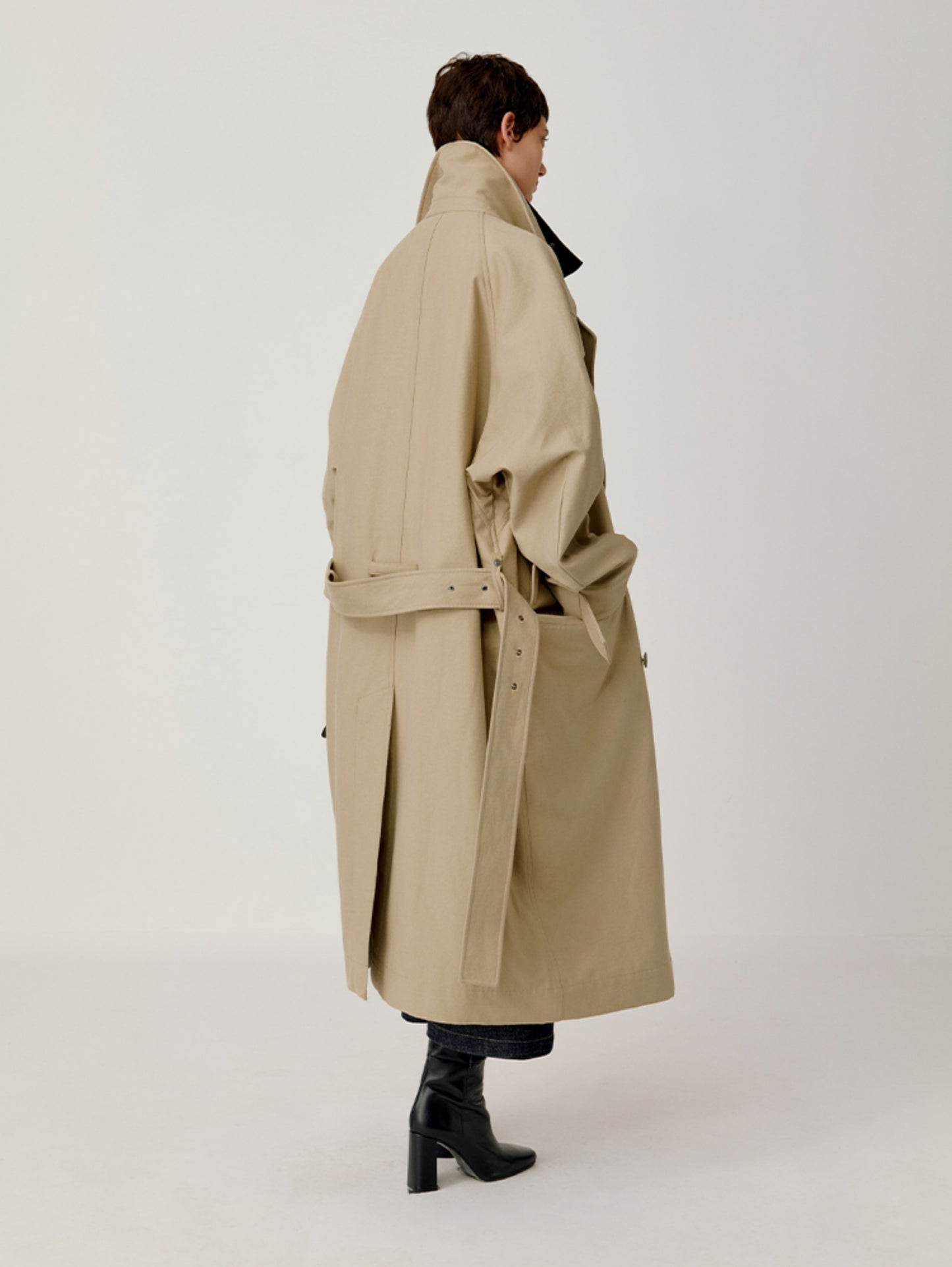 Oversized trench coat