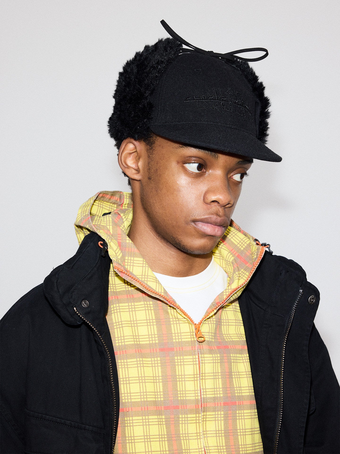 Baseball cap with ear flaps