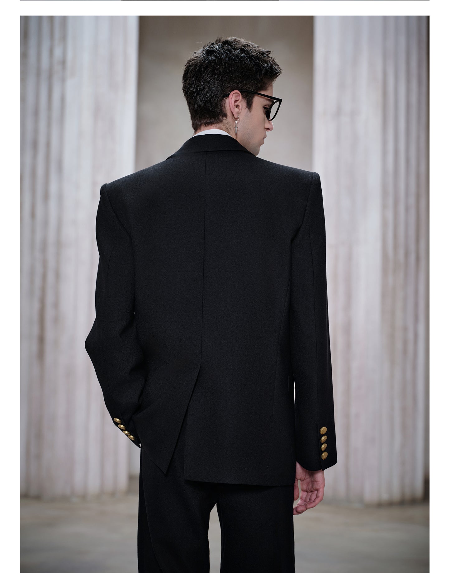 Double-breasted jacket