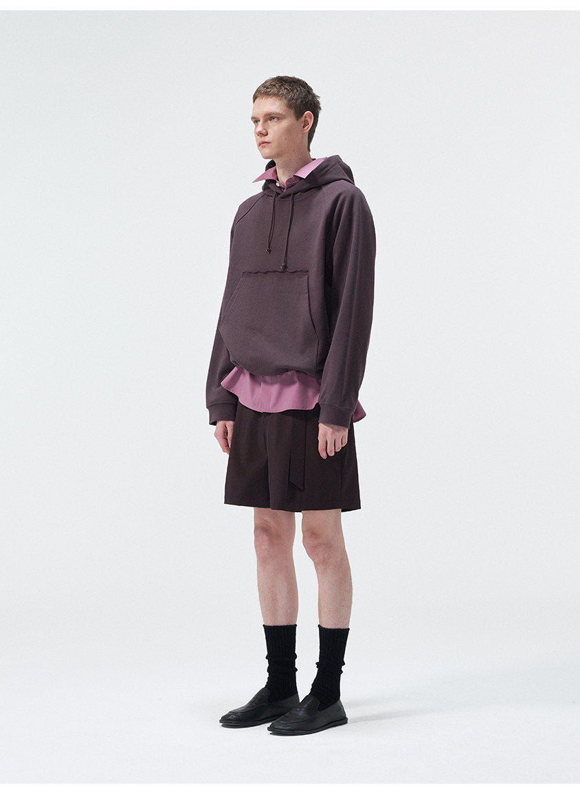 Drawstring Hooded Sweatshirt