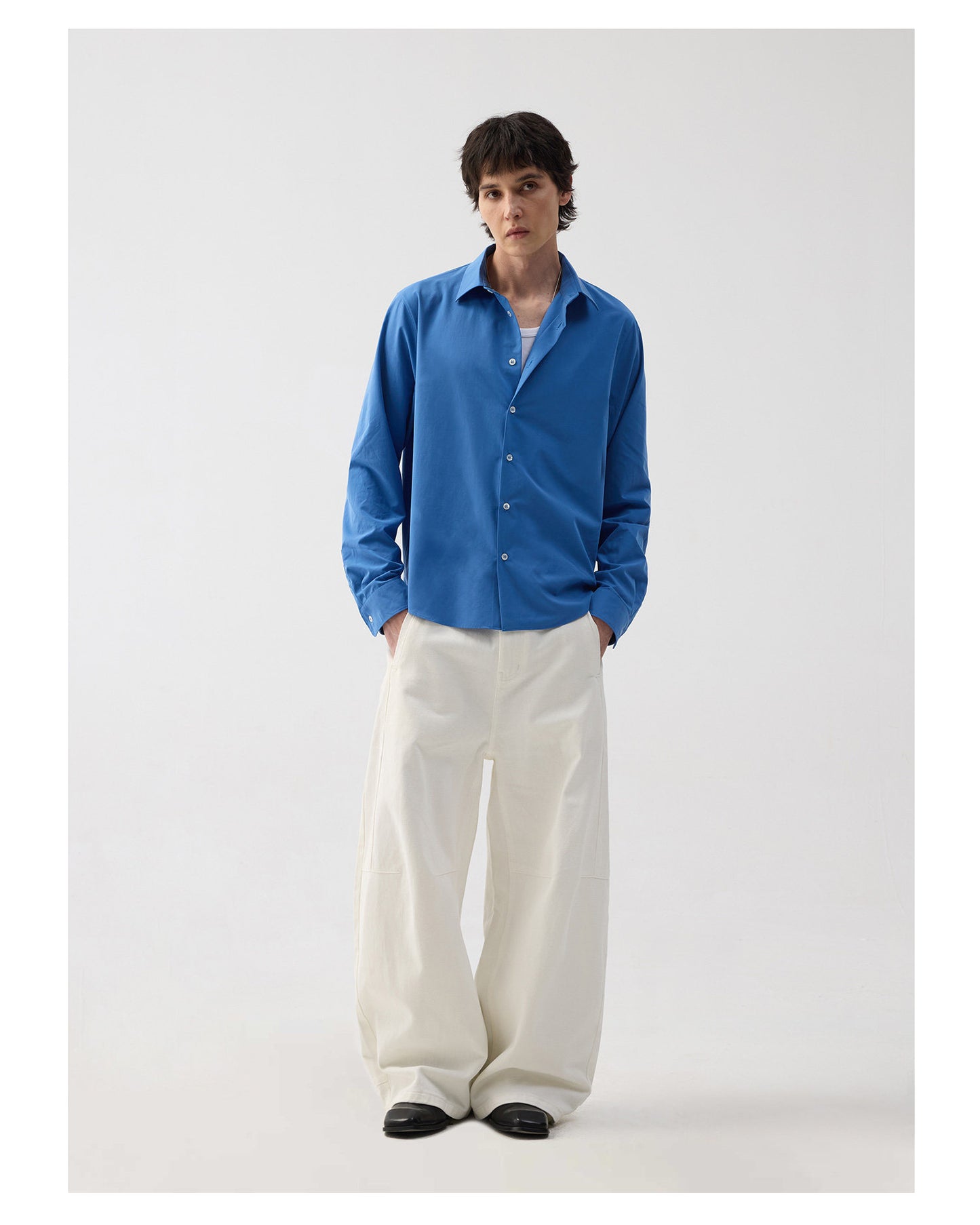 Minimalist Short-Sleeve Shirt