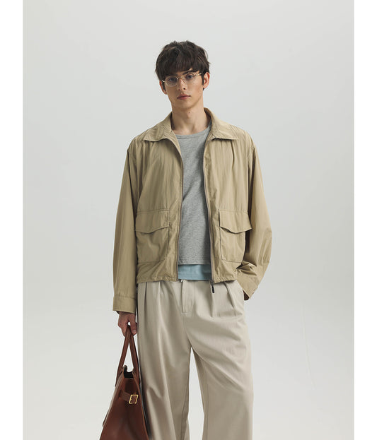 Drawstring Water Repellent Jacket