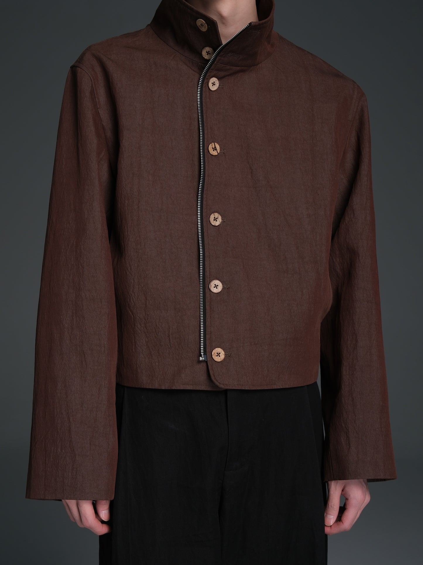 코코넛 버튼 자켓