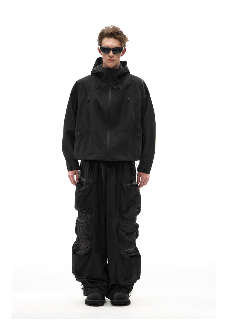 Windproof Waterproof Breathable Hooded Jacket