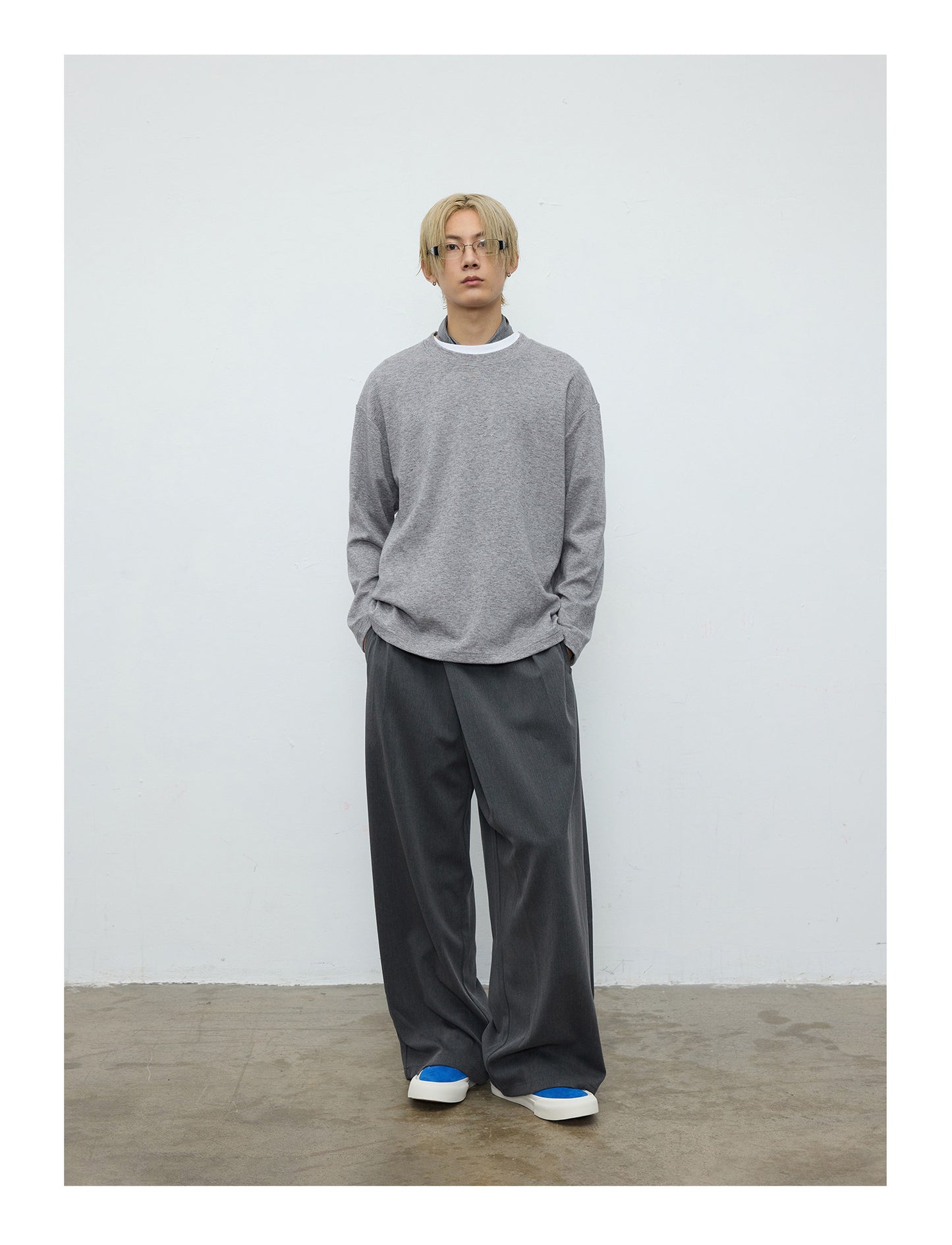 Gentle on the skin Round-neck T-shirt