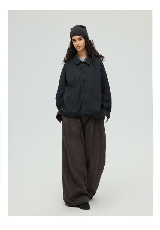 Elastic Waist Casual Pants