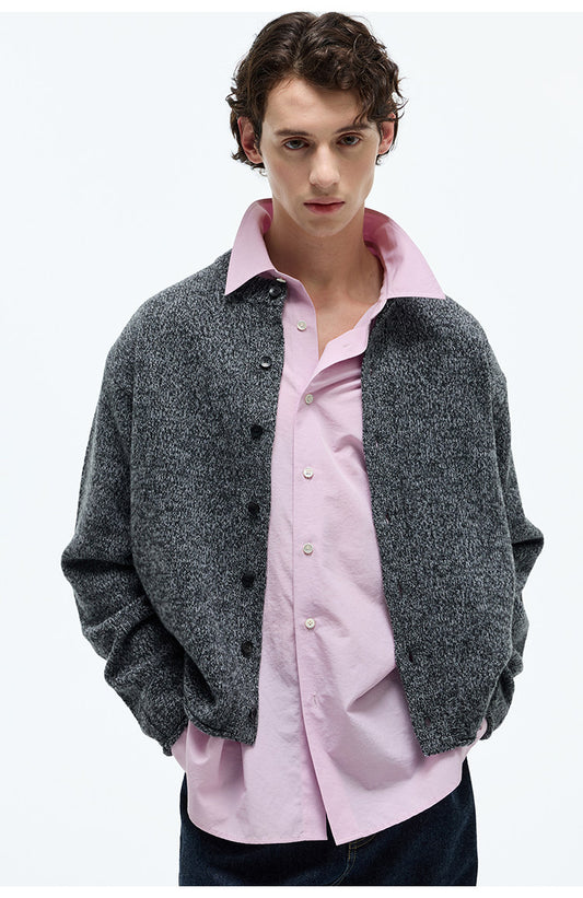 Merino Wool Blend Cardigan